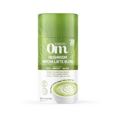 Om 蘑菇抹茶拿鐵混合綠茶, 1個, 240g
