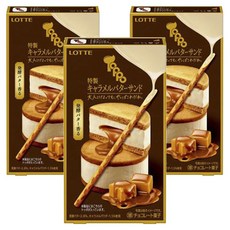 Toppo 夾心棒 特製焦糖奶油口味, 3個, 73g