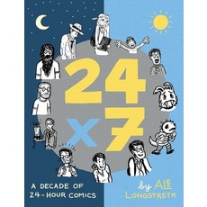 (英文圖書)24x7: A Decade of 24-Hour Comics 平裝版, Phase Seven Comics, 英文