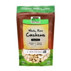 NOW Foods 無鹽腰果, 284g, 1包