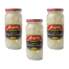 Mezzetta 梅氏 純素雞尾酒洋蔥, 3個, 473毫升