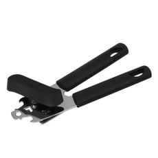 CHEF CRAFT 手柄開罐器 開罐器 19.3cm, 1個, 黑色的