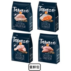 TAPAZO 特百滋 凍乾雙饗宴貓糧 雞肉/火雞肉/鮭魚 全齡貓小包, 雞肉