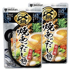 mizkan 味滋康 炙燒飛魚高湯 火鍋湯底 750g, 2個