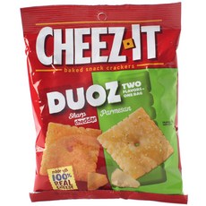Cheez-It Cheez-It烤零食餅乾組合 乾酪切達&帕瑪森, 1個, 121克