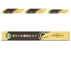 STARBUCKS 星巴克 Nespresso咖啡膠囊 香草風味, 12個, 10入, 5.3克