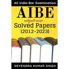 (英文圖書) AIBE (All India Bar Examination): subject-wise Solved Papers 平裝版, Notion Press, 英文