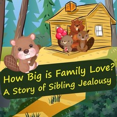 (英文圖書) How Big is Family Love?: A Story of Sibling Jealousy 平裝版, Independently Published, 英文