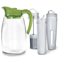primula 3In1 飲料系統 Tritan Pitcher + Tea Infuser + Flavor Infuser + Chill Core Set, 2.7L, 酸橙
