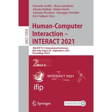 (英文圖書) Human-Computer-Interaction - Interact 2021: 18th Ifip Tc 13 International Conference Bari I... 平裝版, Springer, 英文