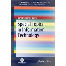 Special Topics in Information Technology 平裝版, Springer, 英文