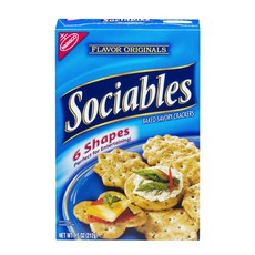 NABISCO 造型鹹餅乾 原味, 1盒, 212g