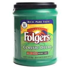 Folgers 經典無咖啡因咖啡, 320g