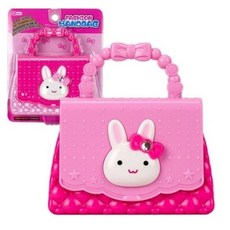 玩具先生 粉紅兔 秘密記事本 手帳筆記本 時尚手提包, 粉紅兔迷你小手提包(隨機色)