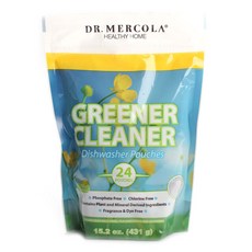 DR. MERCOLA Greener Cleaner 洗碗機洗滌劑袋, 1個, 431克