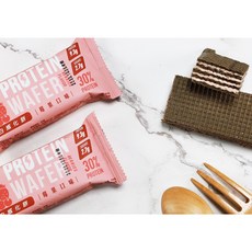 【MIT製造】Minchip PRO蛋白威化餅30%-莓果口味, 30g, 1個