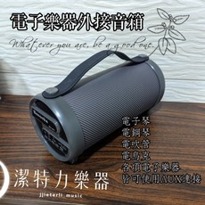 潔特力樂器 充電式樂器外接音箱 (AUX連接), 灰色
