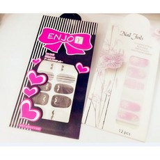 DIY 指甲貼套裝, 一組五款(不挑款)*送(冰棒棍), 1個
