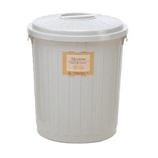 簡單樂活 太陽多用桶-中 有蓋垃圾桶 廚餘桶 米桶, 1個, 單色