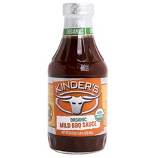 KINDER'S 煙燻甜味燒烤醬, 1個, 581克