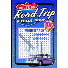 (英文圖書) The Great American Route 66 Puzzle Book 平裝版, Applewood Books, 英文