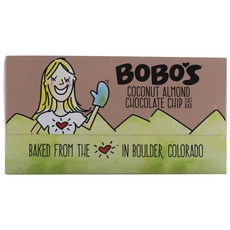 BOBO'S OAT BARS 椰子杏仁巧克力脆片燕麥棒, 1盒, 1.02kg