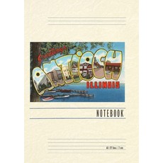 (英文圖書) Vintage Lined Notebook Greetings from Antioch Illinois 平裝版, Found Image Press, 英文