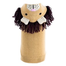 THE WORTHY DOG 獅子造型寵物連連帽針織衫