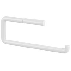 iDESIGN Interdesign紙巾壁掛式廚房紙巾架, 1個, 白色的