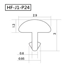 HOSCO 鎳銀琴衍 品絲 Fret 24根預切套裝 預切琴衍 吉他琴衍 耐用琴衍, 銀色