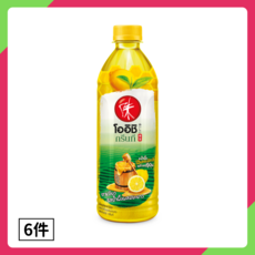 Oishi 綠茶 泰國蜂蜜綠茶飲料，清新爽口，解渴生津, 500ml, 6個