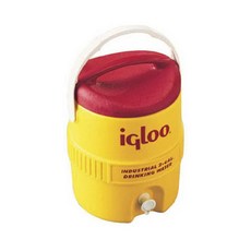 lqLoo 冷水機冰桶, 7.6L, 紅+黃