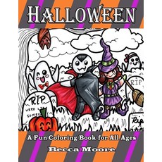 Halloween: A Calming Coloring Book for All Ages 平裝版, Createspace Independent Publishing Platform, 英文