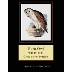 (英文圖書) Barn Owl: Wildlife Cross Stitch Pattern 平裝版, Independently Published, 英文