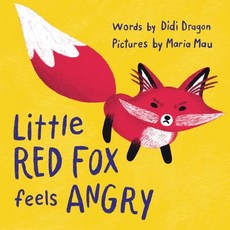 (英文圖書)Little Red Fox Feels Angry: An Anger Management Book for Little Ones 平裝版, Aha! Press, 英文