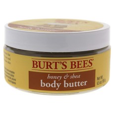 BURT'S BEES 蜂蜜乳木果油身體乳霜, 1個, 185克