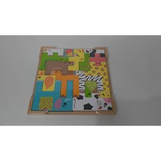 拼圖木製玩具, 1個, 15片