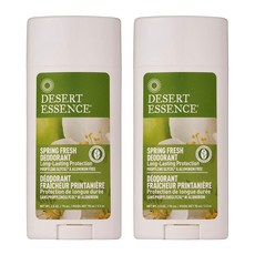 DESERT ESSENCE 除臭劑 春天清新, 2個, 70ml