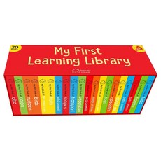 (英文圖書) My First Complete Learning Library: Boxset of 20 Board Books Gift Set for Kids (Horizontal De... 平裝版, Wonder House Books, 英文