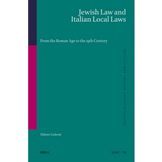 (英文圖書) Jewish Law and Italian Local Laws: From the Roman Age to the 19th Century 精裝版, Brill, 英文