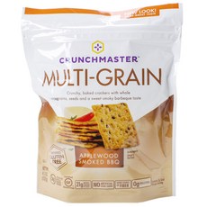 CRUNCHMASTER 雜糧餅乾 蘋果木煙燻口味, 1包, 127g