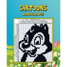 Nonograms: Cartoons 平裝版, Createspace Independent Pub..., 英文