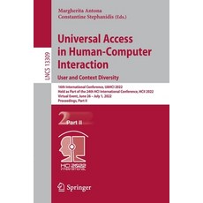 (英文圖書) Universal Access in Human-Computer Interaction. User and Context Diversity: 16th Internationa... 平裝版, Springer, 英文