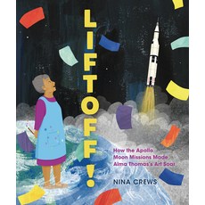 (英文圖書)Liftoff!: How the Apollo Moon Missions Made Alma Thomas's Art Soar 精裝版, Millbrook Press (Tm), 英文