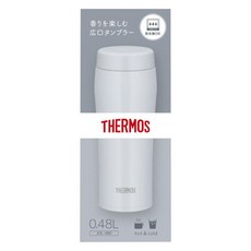 THERMOS 膳魔師 真空隔熱保溫保冷杯 JDW-420C, 1個, 480ml, 白色 灰色