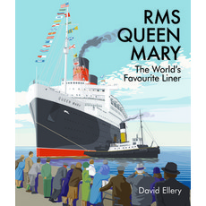 (英文圖書) RMS Queen Mary: The World's Favourite Liner 精裝版, US Naval Institute Press, 英文