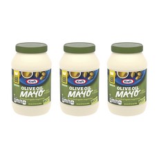 Kraft 卡夫 低脂橄欖油美乃滋醬, 3個, 887ml