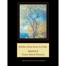 (英文圖書) Antibes Seen from La Salis: Monet Cross Stitch Pattern 平裝版, Independently Published, 英文
