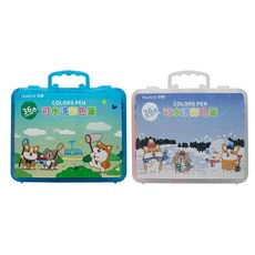 筆樂PENROTE 柴語錄三十六色水洗彩色筆 (手提箱裝)