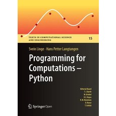 (英文圖書) Programming for Computations: Python: A Gentle Introduction to Numerical Simulations with Python 平裝版, Springer, 英文